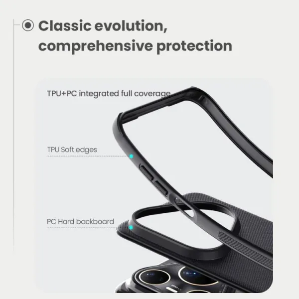 NILLKIN FROSTED MAGSAFE Ochranný kryt pre Huawei Pura 80 Ultra čierny