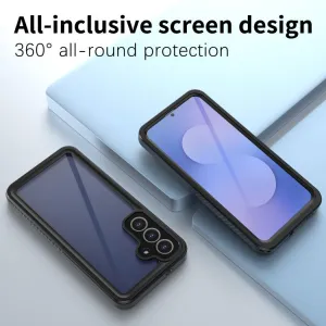 SOLID IP68 Obojstranný kryt pre Samsung Galaxy S25 FE čierny