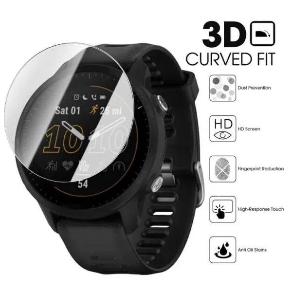 PROTEMIO EASY INSTALL Sklo na hodinky Garmin Approach S70 47mm