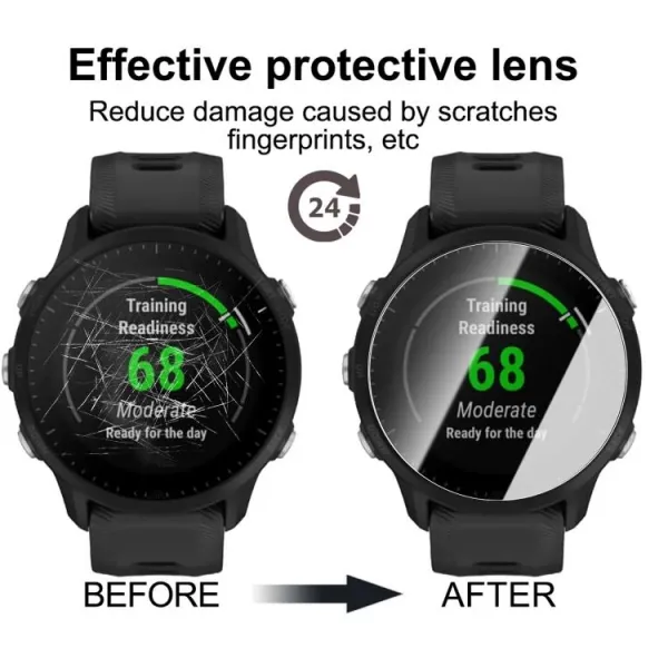 PROTEMIO EASY INSTALL Sklo na hodinky Garmin Approach S70 47mm