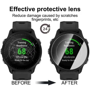 PROTEMIO EASY INSTALL Sklo na hodinky Garmin Approach S70 47mm