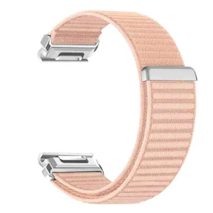 NYLON QUICK FIT Vymeniteľný remienok pre Garmin - šírka 22mm svetloružový