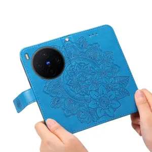 ART MANDALA Peňaženkové puzdro pre Vivo X300 modré