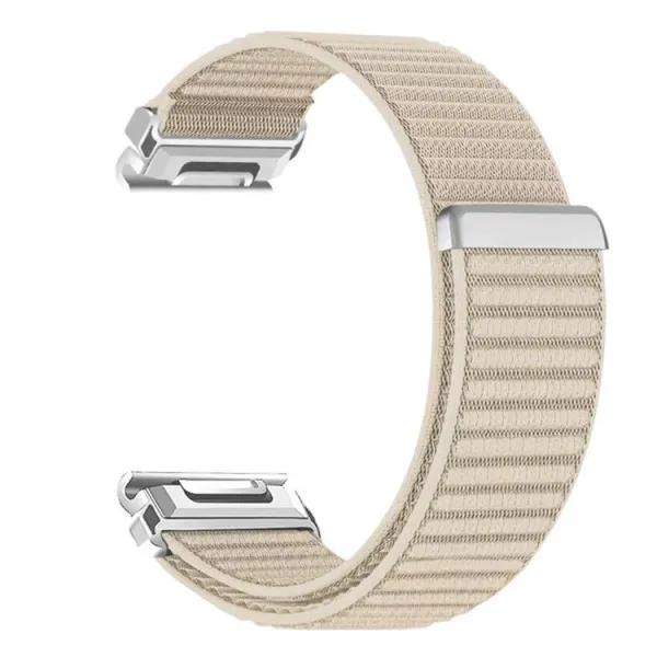 NYLON QUICK FIT Vymeniteľný remienok pre Garmin - šírka 22mm béžový