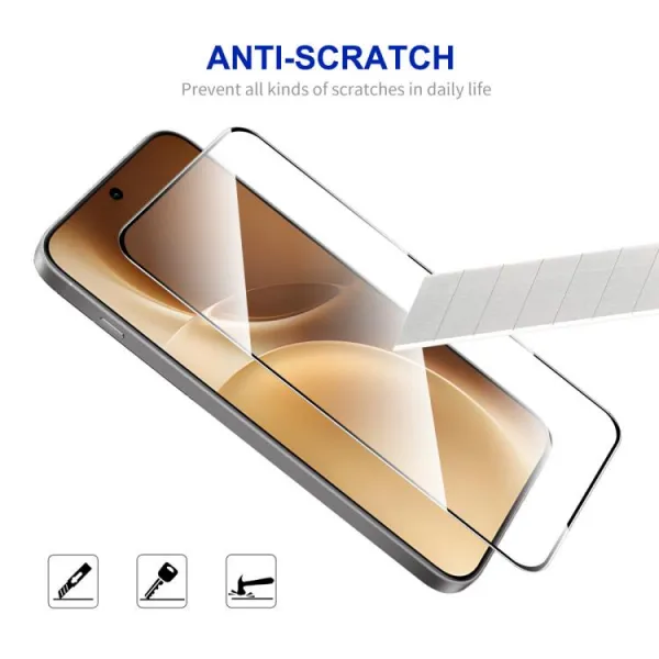 3D Tvrdené ochranné sklo pre Vivo X300 Pro