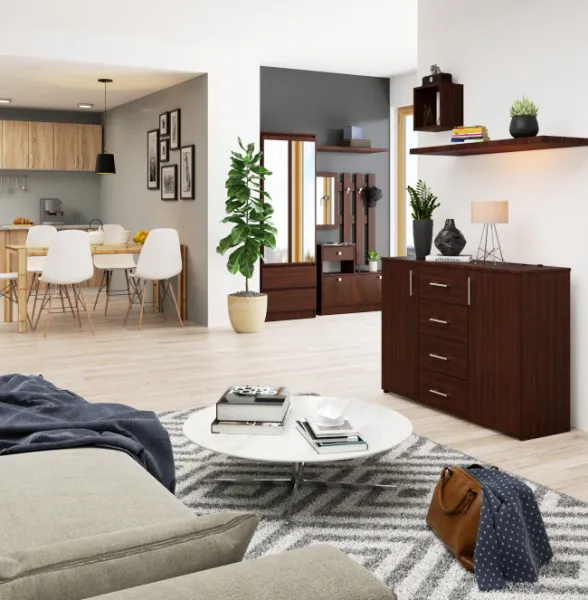 Ak furniture Komoda Torvi K 110 cm wenge