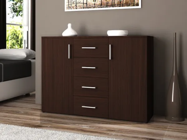 Ak furniture Komoda Torvi K 110 cm wenge