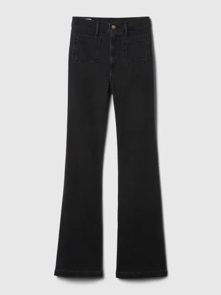 GAP Jeans High Rise '70s Flare - Ladies