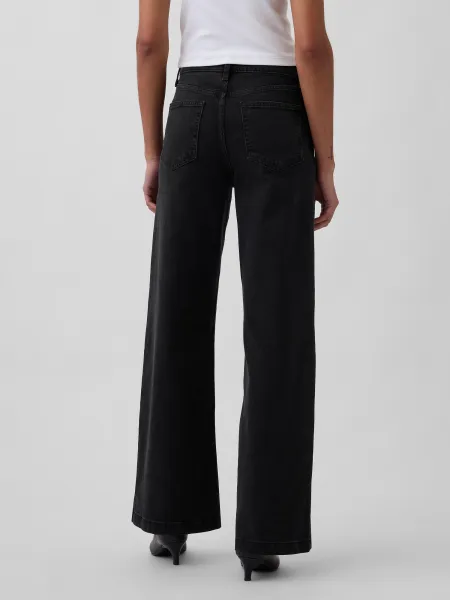 GAP Jeans High Rise Stride Wide - Women's