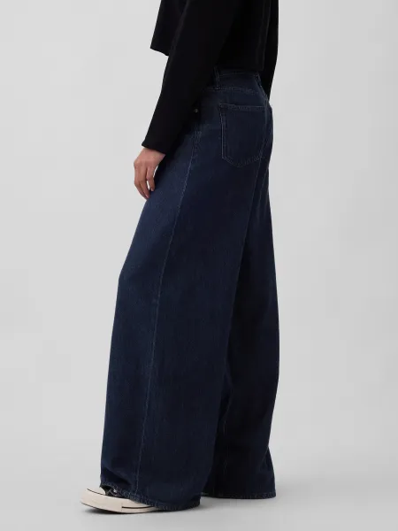 GAP Džínsy pre ženy  Mid Rise UltraSoft Baggy 484999-00 Veľkosť: 33REG - štandardná dĺžka