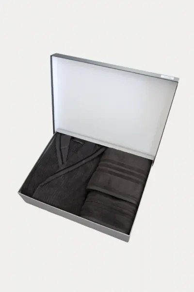 Soft Cotton Darčekové balenie županu, uteráku a osušky STRIPE