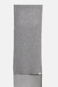 Šál Woolrich Knitted Scarf Formal Gray