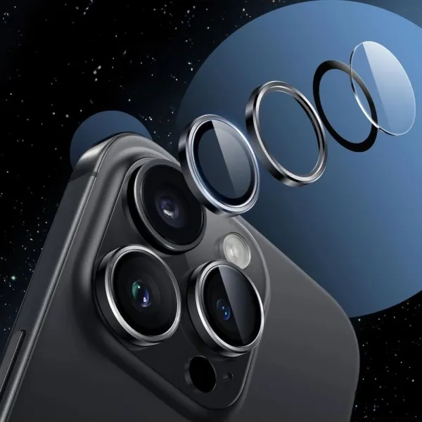 Tech-Protect CamRing Fit ochranné sklo na kameru na Samsung Galaxy S25 FE