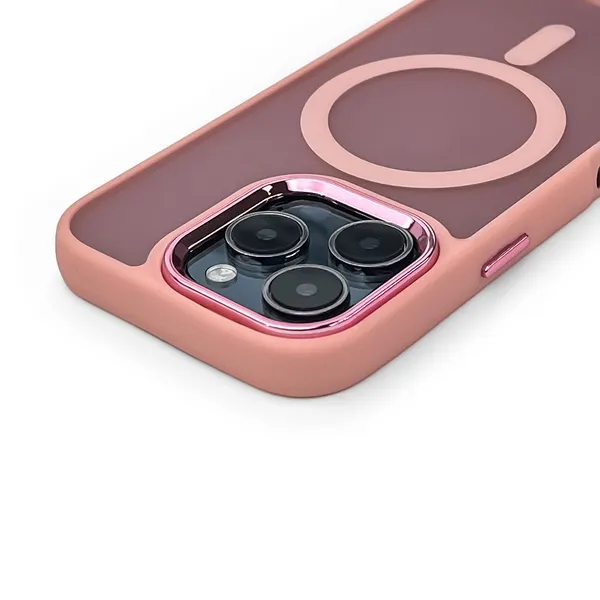 MG Magnetic MagSafe kryt na iPhone 16 Pro, ružový