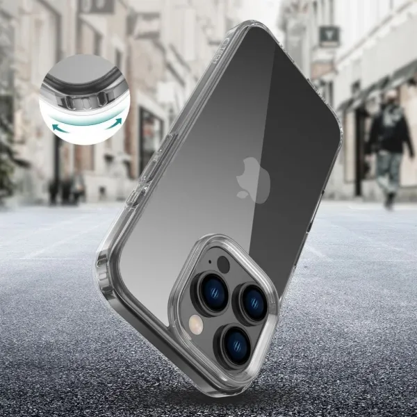 Tech-Protect Flexair Hybrid kryt na Xiaomi Poco F7 5G, priesvitný