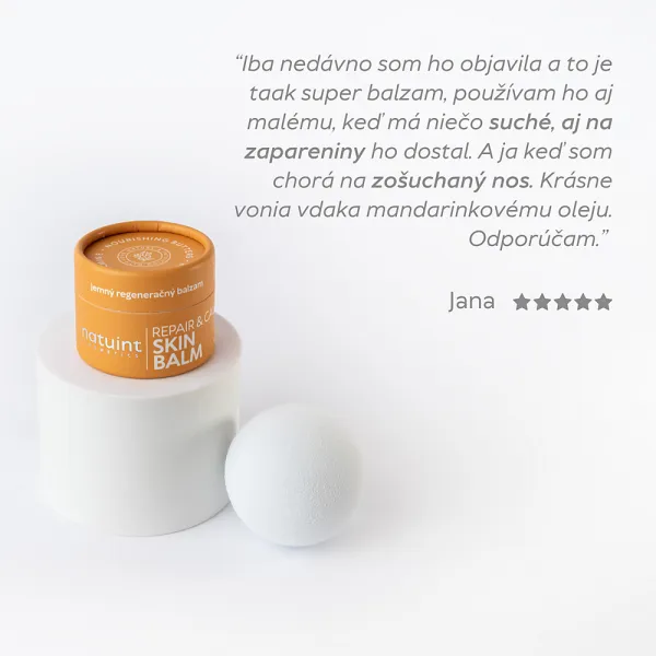 Natuint cosmetics - Jemný regeneračný balzam