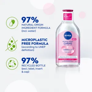 NIVEA Micellar Caring jemná micelárna voda 400 ml