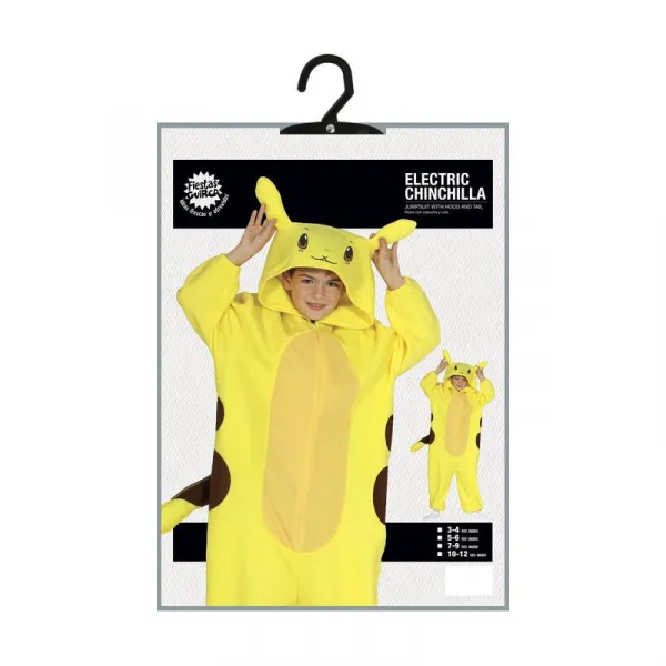 Kostým detský Pikachu veľ. 7 - 9 rokov