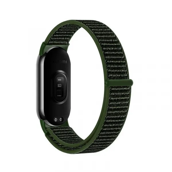 Tech-Protect Nylon remienok na Xiaomi Smart Band 8 / 9, army green