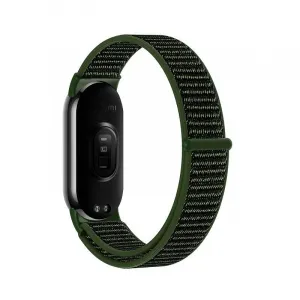 Tech-Protect Nylon remienok na Xiaomi Smart Band 8 / 9, army green