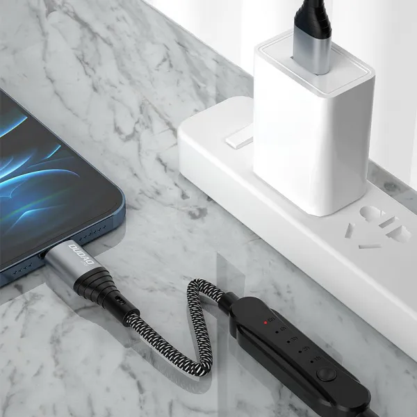 Dudao L7 kábel USB / Lightning 5A 1m, čierny