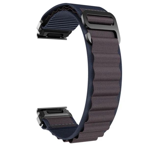 PROTEMIO Alpský ťah remienok QuickFit pre Garmin - šírka 22mm tmavomodrý-fialový