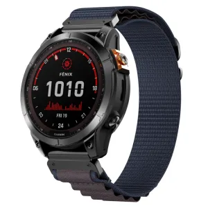 PROTEMIO Alpský ťah remienok QuickFit pre Garmin - šírka 22mm tmavomodrý-fialový