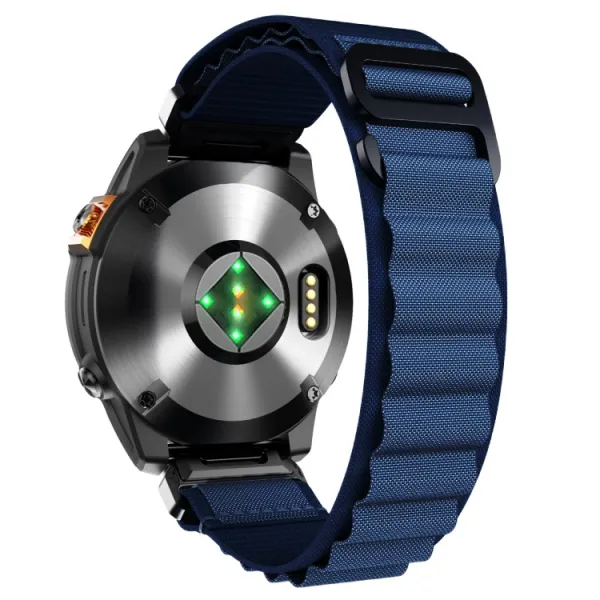 PROTEMIO Alpský ťah remienok QuickFit pre Garmin - šírka 22mm modrý