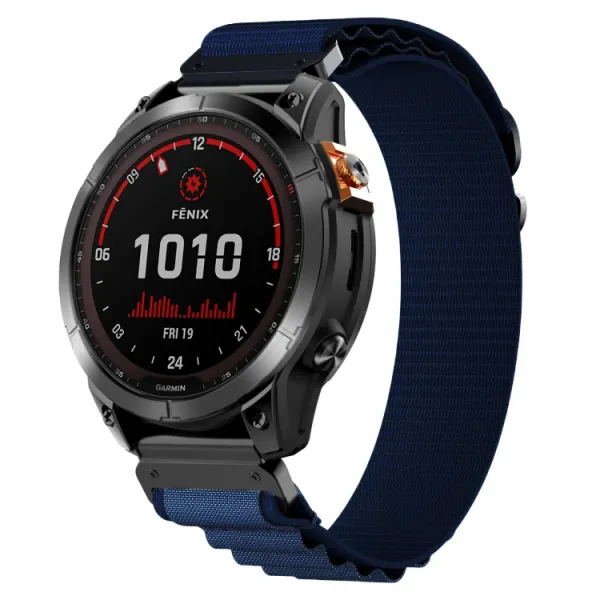 PROTEMIO Alpský ťah remienok QuickFit pre Garmin - šírka 22mm modrý