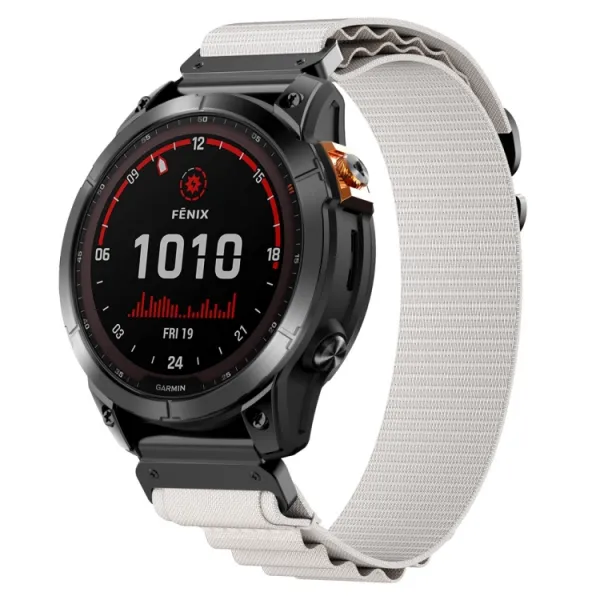 PROTEMIO Alpský ťah remienok QuickFit pre Garmin - šírka 22mm béžový