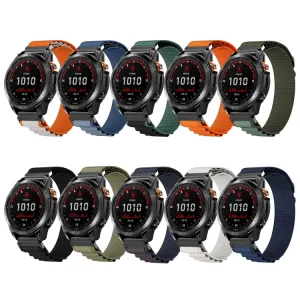 PROTEMIO Alpský ťah remienok QuickFit pre Garmin - šírka 22mm béžový
