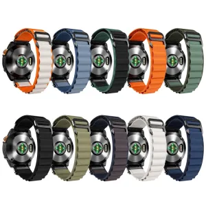 PROTEMIO Alpský ťah remienok QuickFit pre Garmin - šírka 22mm béžový