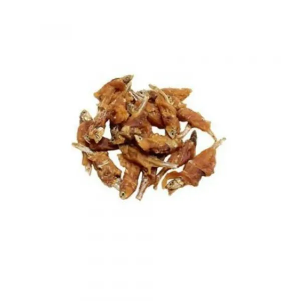 For Dogs and Cats Pochoutka Rybičky omotané kuřecím masem 80g