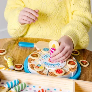 Melissa & Doug narodeninová torta súprava
