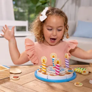 Melissa & Doug narodeninová torta súprava