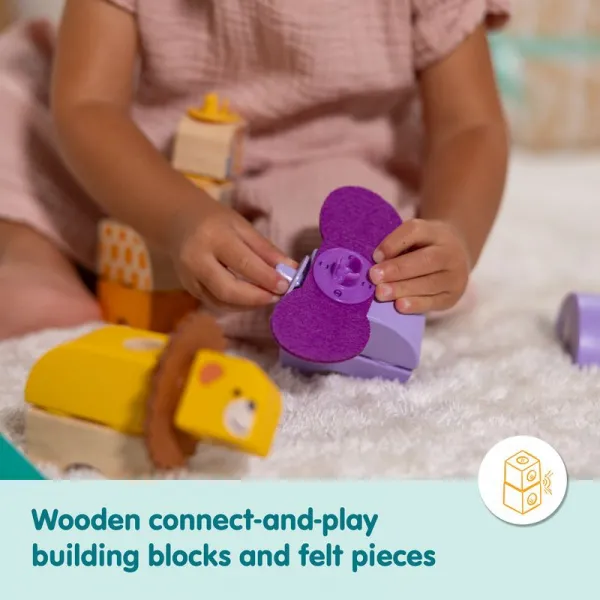 Melissa & Doug Blockables stavebnica safari hracia sada
