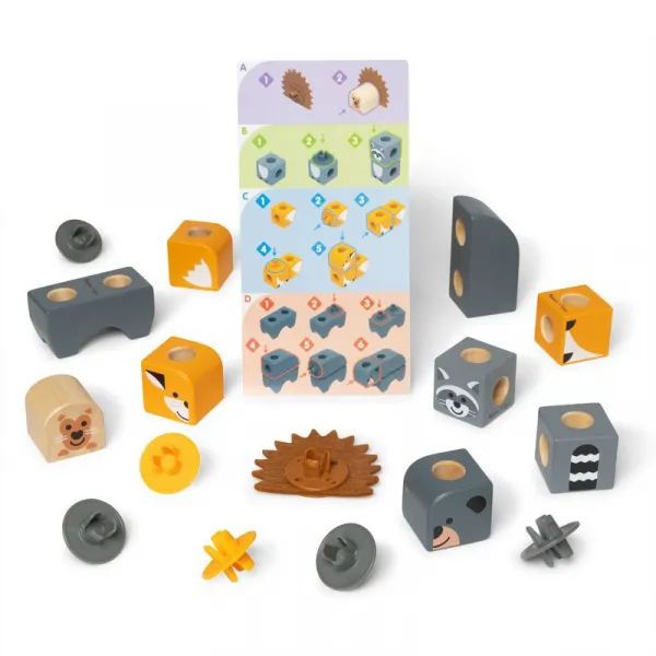Melissa & Doug Blockables stavebnica divočina