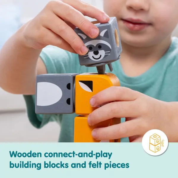 Melissa & Doug Blockables stavebnica divočina