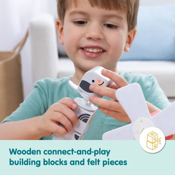 Melissa & Doug blockables stavebnica farma