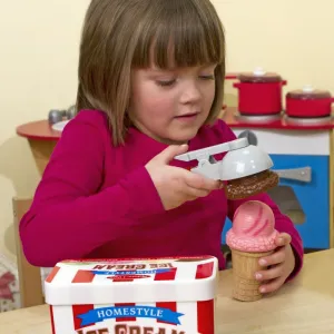 Melissa & Doug kopčeková zmrzlina set