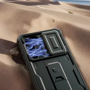 Tech-Protect Kevlar Cam+ puzdro, Samsung Galaxy S25 FE, čierne