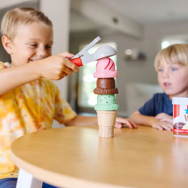 Melissa & Doug kopčeková zmrzlina set