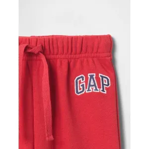 GAP V-FRCH LOGO Chlapčenské tepláky, červená, veľkosť