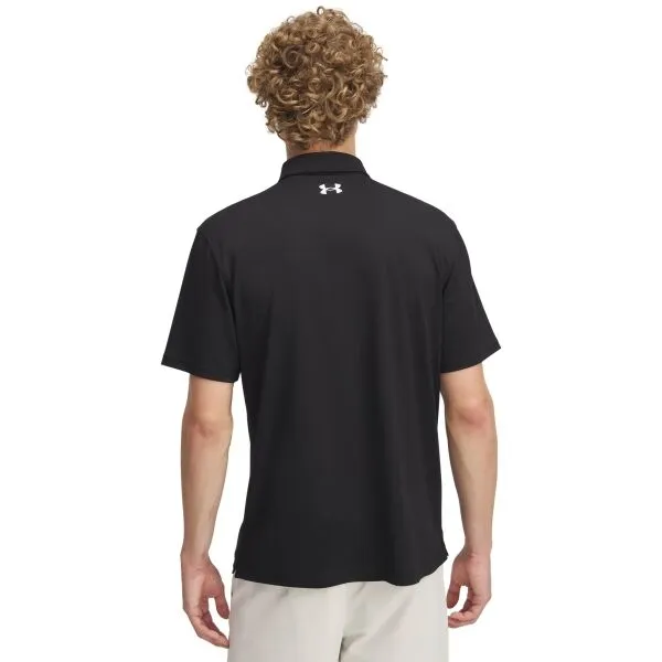 Under Armour UA T2G POLO LB BLK Pánske polo, čierna, veľkosť L