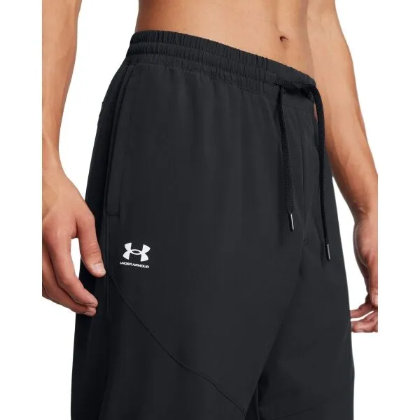 Under Armour VIBE WOVEN JOGGER Pánske tepláky, čierna, veľkosť