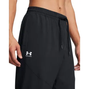 Under Armour VIBE WOVEN JOGGER Pánske tepláky, čierna, veľkosť