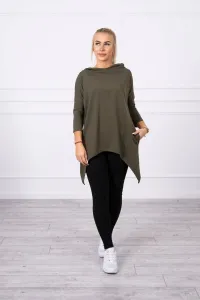 Legínovo Mikina s potlačou krídel, ťavia Farba: Khaki, Veľkosť: UNI