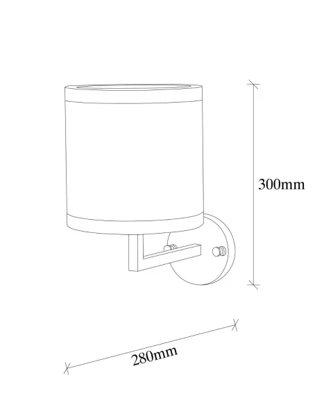 Nástenná lampa Way - 11610