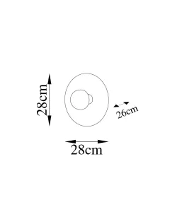Nástenná lampa Kurt - 13350