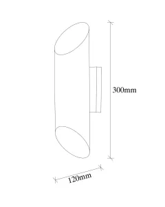 Nástenná lampa Cut - 11810